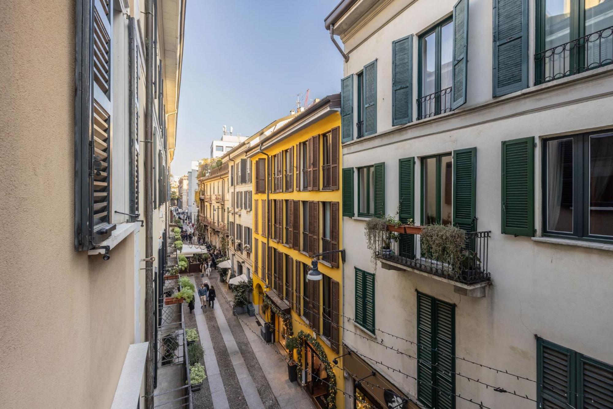 Ferienwohnung Brera Vicolo Fiori Mailand Exterior foto