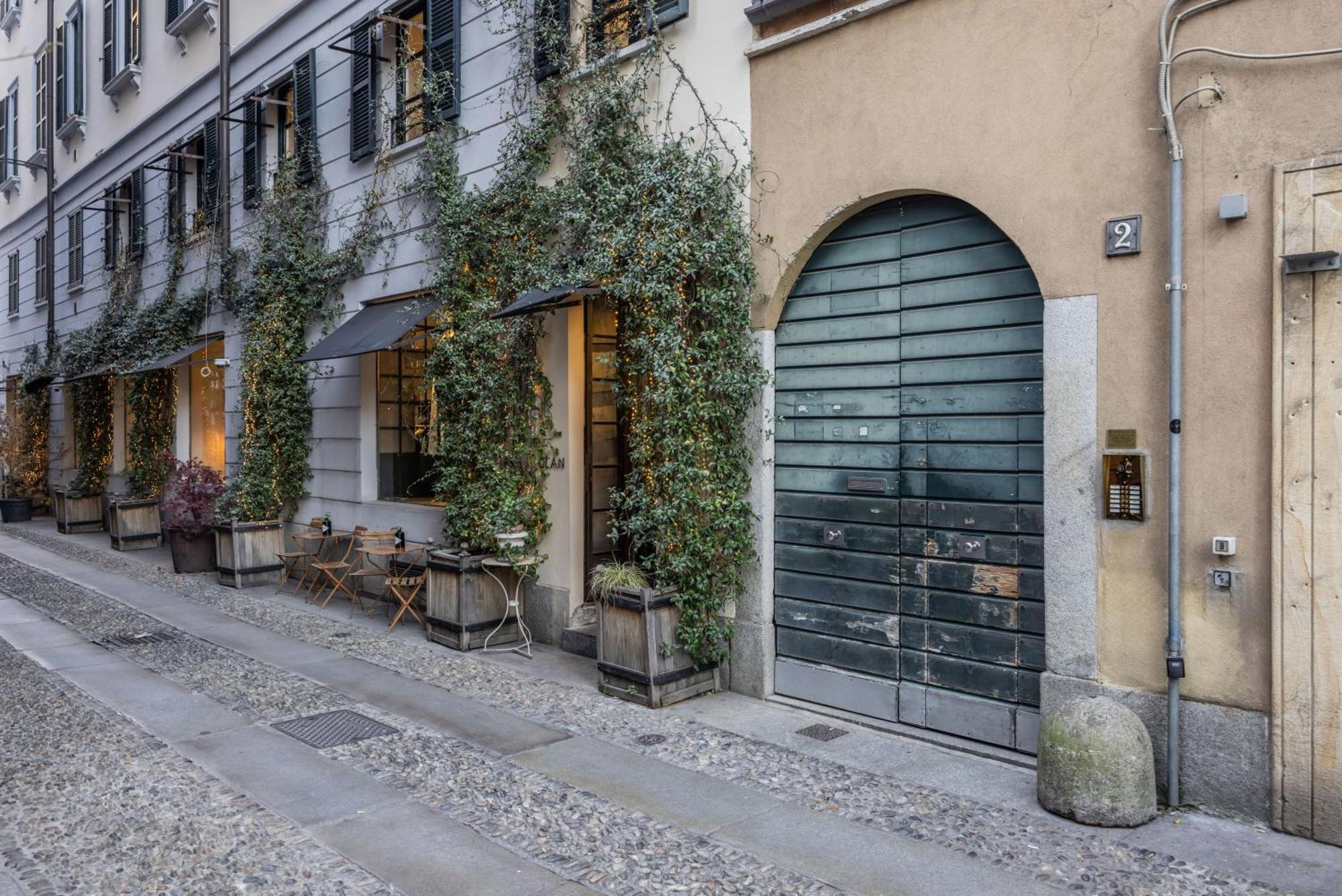 Ferienwohnung Brera Vicolo Fiori Mailand Exterior foto